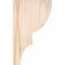 Ekena Millwork Ridgewood Smooth Corbel, Douglas Fir, 5 1/2"W x 6"D x 10"H COR06X06X10RID00SDF - alternate 4